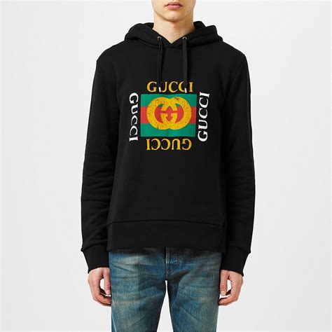 gucci logo hoodie replica|are gucci hoodies real.